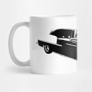 1955 Chevy Belair B&W Mug